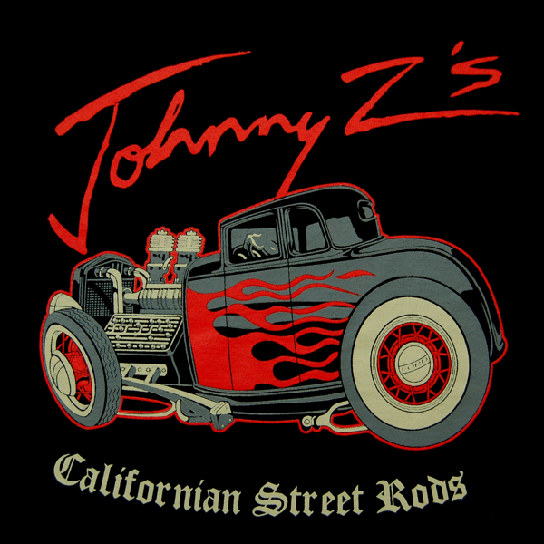 32 Flamed Coupe Singlet Front Only