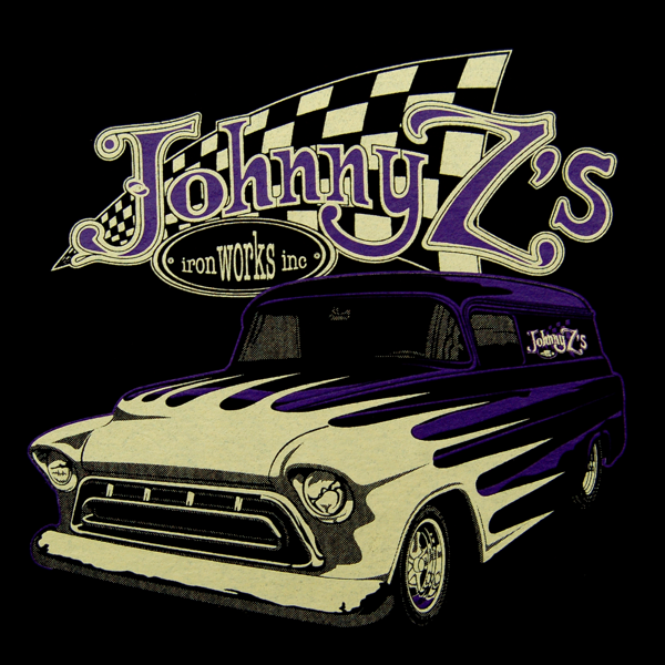 Adult Hoody Chevy Van