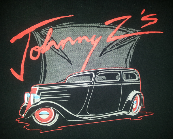 Mens 34 Tudor Short Sleeve - Front Print Only