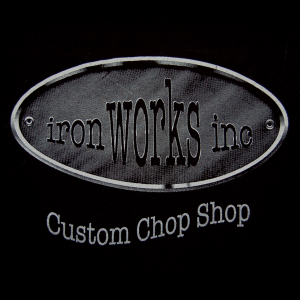 Mens Iron Works Singlet Front & Rear Print